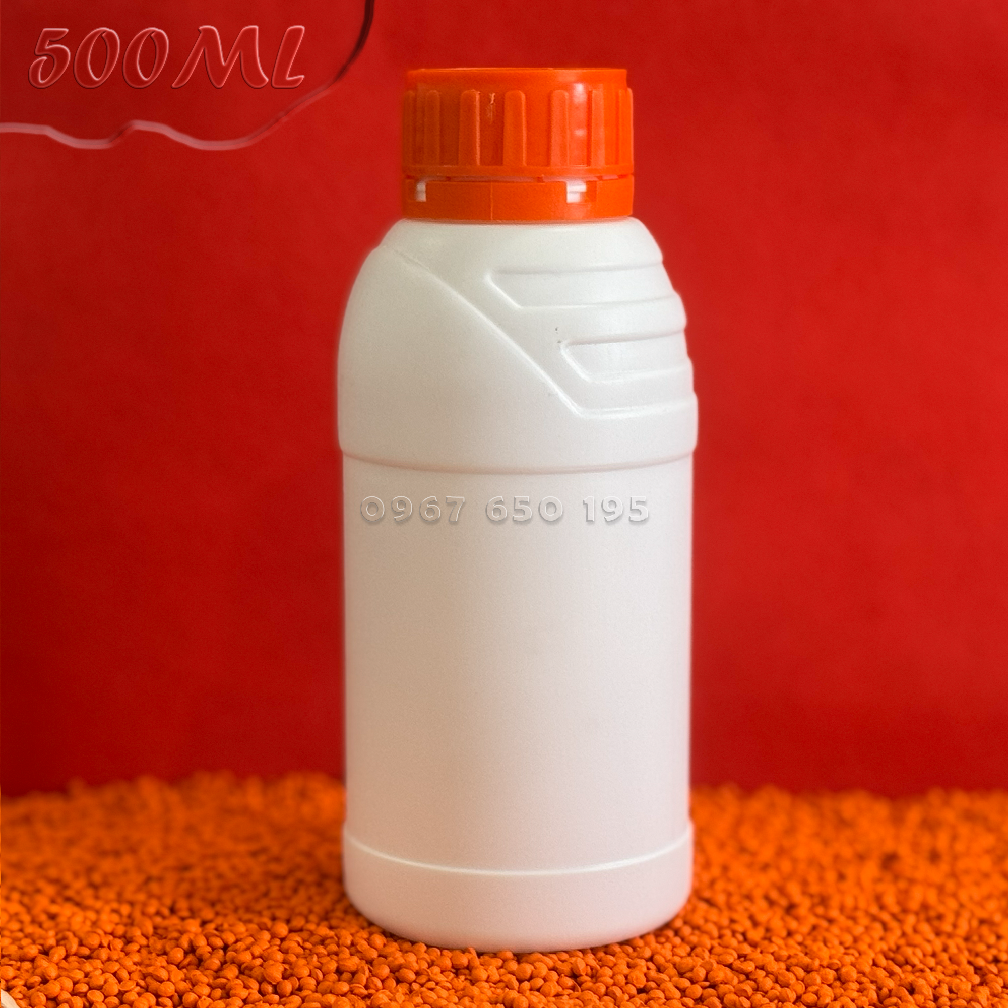 Chai nhựa HDPE đựng hóa chất
